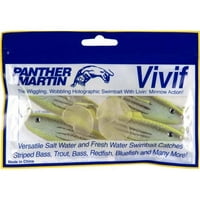 Panther Martin Classic Big Eye VIVIF horgászat, holografikus chartreuse