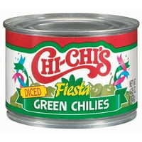 Chi Chi Fiesta zöld chili, kockára vágott, 4. oz