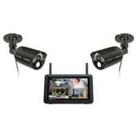 Uniden UDR777HD 1080p otthoni biztonsági és videomegfigyelő rendszer két kamerával