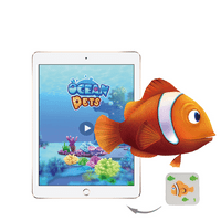 Ocean Pets-virtuális akvárium kézműves készlet ingyenes alkalmazással, Pai technológia, 858050008022