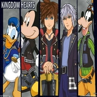 Disney Kingdom Hearts-Csoportos Fali Poszter, 14.725 22.375