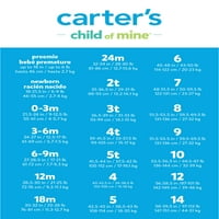 Carter gyermekem gyermeke és kisgyermek fiú pizsama szett, 2-csomag, 2 darab, 12M-5T méretű