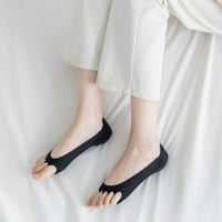 Női zokni bélés alacsony vágású Csúszásmentes boka rejtett Párnázott lapos hajó zokni nőknek