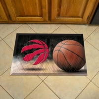- Toronto Raptors kaparó szőnyeg 19 x30 - labda