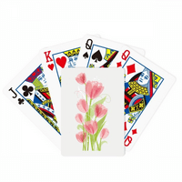 Tulipán Virág Illusztráció Póker Játék Mágikus Kártya Szórakoztató Társasjáték
