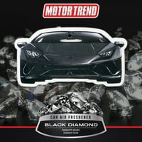 Motoros trend fekete gyémánt motorma autó légfrissítő - tartós szagú eliminátor svájci formula illat, szuper szilárdságú