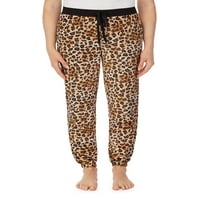 Titkos Kincsek Leopard Elasztikus Derékpánt Zsebek Szuper Puha Rugalmas Pizsama Csomag