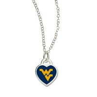 Nyugat -Virginia szív nyaklánc