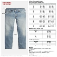 Aláírás: Levi Strauss & Co. férfi rendszeres kúpos fit farmer