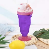 MainStays 15 uncia műanyag színű, változó fagylalt csésze, rózsaszín