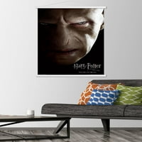 Harry Potter és a Halál ereklyéi: rész-Voldemort egy lapos Falplakát fa mágneses kerettel, 22.375 34