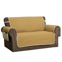 Innovatív textilmegoldások 1 darabos csillag szilárd kanapé bútor borítója, arany elefántcsont