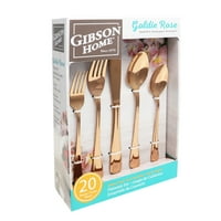 Gibson Home Goldie Rose rozsdamentes acél edények készlet Rózsa aranyban
