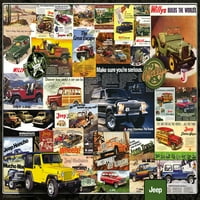 Jeep Reklám Gyűjtemény 1000 Darabos Puzzle