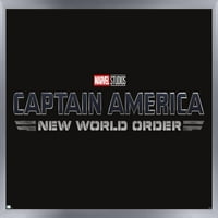 Marvel Amerika Kapitány: Új Világrend-Logo Fali Poszter, 14.725 22.375 Keretes