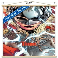 Marvel Comics-Thor-Jane fali poszter fa mágneses kerettel, 22.375 34