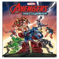 Marvel Avengers: Mechstrike-Csoport Fali Poszter, 14.725 22.375
