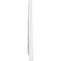 Ekena Millwork 36 W 15 H 1 P hangmagasság Preston építészeti minőségű PVC Gable Pediment