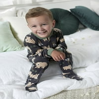 Gerber Baby & Tipegő fiú Microfleece takaró alvó pizsama, 2-csomag, Méretek 0 3M-5T