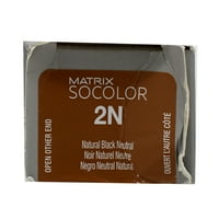 Socolor Extra állandó Haircolor 2n-természetes fekete semleges Matri-Oz hajszín