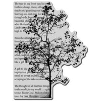 Stampendous Cling Stamp-Tree Vers