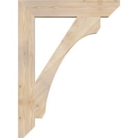 Ekena Millwork 1 2 W 34 D 46 H Legacy Slate Smooth Bracket, Douglas FIR