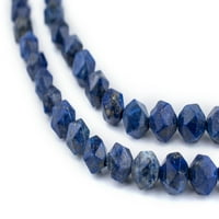 TheBeadChest Csiszolt Lapis Lazuli Gyöngyök