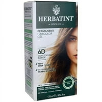 Herbatint állandó Haircolor Gel 6d Sötét arany szőke doboz