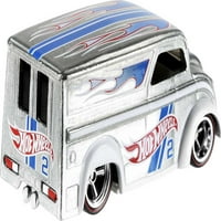 Hot Wheels Dairy Delivery, 1: méretarányos öntött jármű, gyűjthető játékautó autentikus Decókkal