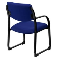Flash bútor Szürke Szövet Executive oldalán recepció szék szán bázis
