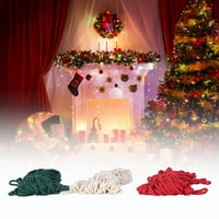 Karácsonyi Makrame Függő Dekor Készlet, Karácsonyi Dekoráció Készítése Gyönyörű Teljes Eszközök Gyönyörű Szórakozás