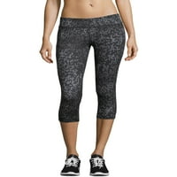 Hanes Sport Női Teljesítmény Capri Leggings