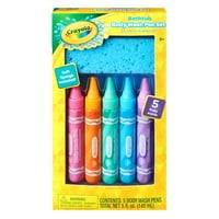 Crayola 6 darabos fürdőkád testmosó toll puha szivaccsal