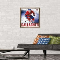 Montreal Canadiens-Brendan Gallagher Fali Poszter, 14.725 22.375