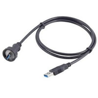 Lierteer Usb Női Aljzat Csatlakozó Panel Mount Adapter Usb 3. Vízálló Csatlakozó