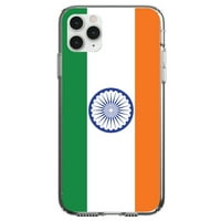 DistinctInk tiszta Ütésálló hibrid tok iPhone PRO-hoz-TPU lökhárító, akril Hátlap, Edzett üveg képernyővédő - India