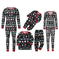 jsaierl karácsonyi pizsama családi karácsonyi nyomtatáshoz családi Pjs megfelelő készlet puha ünnepi ruhák Loungewears