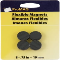 Magnum Magnetics Corp Dyna-Atka Mágneses Gombok-3 4 8 Pkg