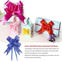 Amaiiu íj Pull Decor Többszínű ünnepi csomagolás DIY kézműves könnyű műanyag kézzel húzott virág karácsonyi ünnep Rose