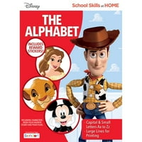 Disney ábécé tanulási betűk oldali munkafüzet