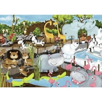Ravensburger - Nap az állatkertben - Gyerek Jigsaw puzzle