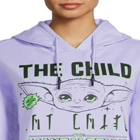 Baby Yoda A gyermek juniorok kapucnis pulóver
