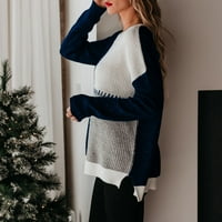 Floleo Női pulóver Clearance őszi téli női őszi és téli Alkalmi Pulóverek O-NeckLoose pulóver kötött pulóver Top ajánlatok