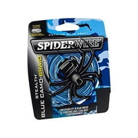 Spiderwire Stealth 65lb Superline, Kék terepmintás