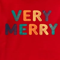 Jolly Jammies nagyon vidám szivárványcsík -illesztő család karácsonyi pizsama készlet