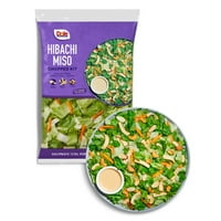 Dole Hibachi miso apróra vágott saláta készlet, 9. oz táska, friss