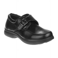 Josmo Boys Tween Slip-on Comfort iskolai cipő csattal részlet - fekete, 2