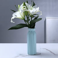 Dekoratív virág váza minimalista helytakarékos Északi stílusok növényi váza Lakberendezés Rózsaszín B pinshui