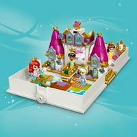 Disney Ariel, Belle, Hamupipőke és Tiana mesekönyv kalandok épület játék