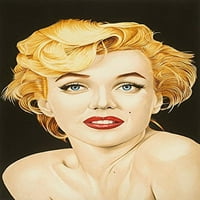 Marilyn Karl Fekete Giclee kiadás Művészeti Galéria Wrap fali dekoráció Marilyn Monroe poszter természetes szépség